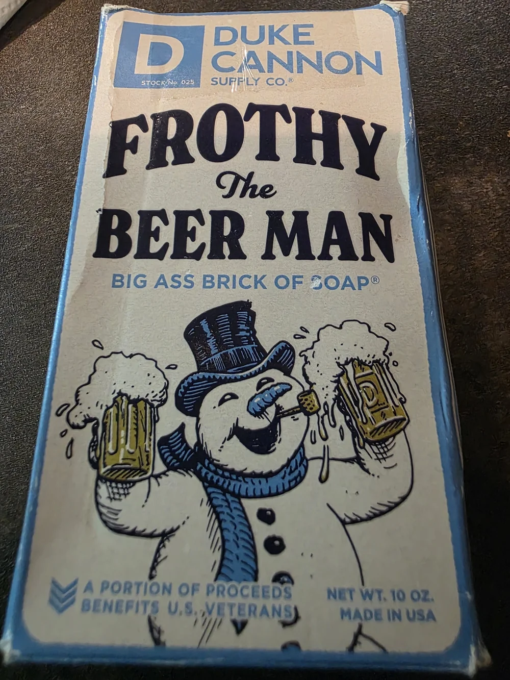 Duke Cannon Frothy The Beer Man Men’s Cleanser - Blue